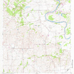 United States Geological Survey Ammannsville, TX (1957, 24000-Scale) digital map