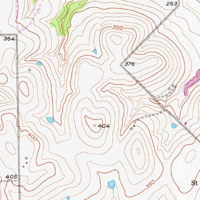 United States Geological Survey Ammannsville, TX (1957, 24000-Scale) digital map