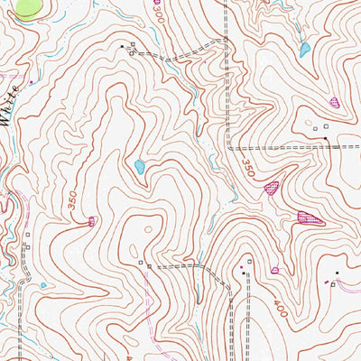 United States Geological Survey Ammannsville, TX (1957, 24000-Scale) digital map