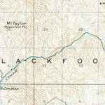 United States Geological Survey Ammon, ID (1924, 62500-Scale) digital map