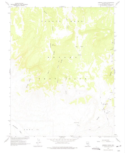 United States Geological Survey Ammonia Tanks, NV (1961, 24000-Scale) digital map