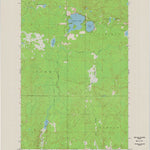 United States Geological Survey Amnicon Lake, WI (1954, 24000-Scale) digital map