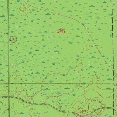 United States Geological Survey Amnicon Lake, WI (1954, 24000-Scale) digital map