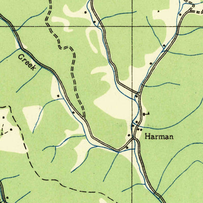 United States Geological Survey Amonate, VA-WV (1934, 24000-Scale) digital map