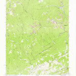 United States Geological Survey Amonate, VA-WV (1968, 24000-Scale) digital map