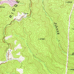 United States Geological Survey Amonate, VA-WV (1968, 24000-Scale) digital map
