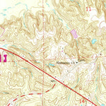 United States Geological Survey Amory, MS (1966, 24000-Scale) digital map