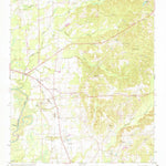 United States Geological Survey Amory SW, MS (1966, 24000-Scale) digital map