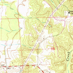 United States Geological Survey Amory SW, MS (1966, 24000-Scale) digital map