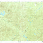 United States Geological Survey Ampersand Lake, NY (1999, 25000-Scale) digital map