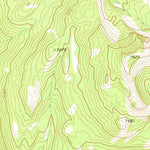 United States Geological Survey Amphitheatre Mountain, MT (1970, 24000-Scale) digital map