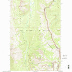 United States Geological Survey Amphitheatre Mountain, MT (1994, 24000-Scale) digital map