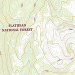 United States Geological Survey Amphitheatre Mountain, MT (2020, 24000-Scale) digital map