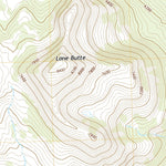 United States Geological Survey Amphitheatre Mountain, MT (2020, 24000-Scale) digital map