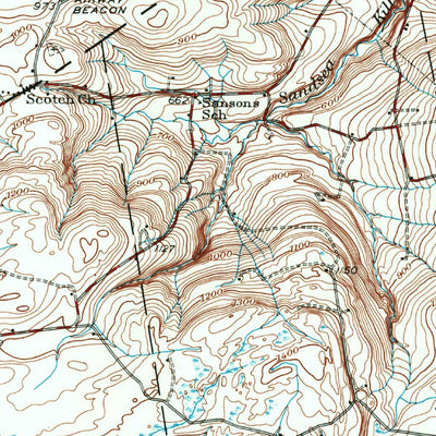 United States Geological Survey Amsterdam, NY (1947, 62500-Scale) digital map