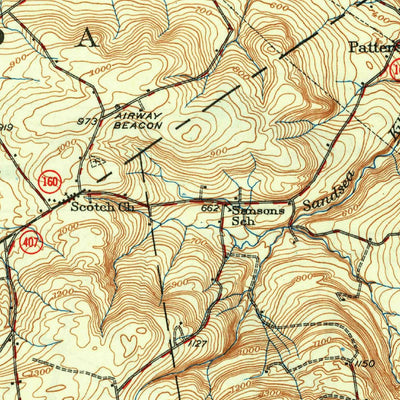 United States Geological Survey Amsterdam, NY (1949, 62500-Scale) digital map