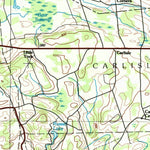 United States Geological Survey Amsterdam, NY (1985, 100000-Scale) digital map