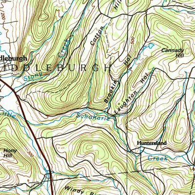 United States Geological Survey Amsterdam, NY (1985, 100000-Scale) digital map