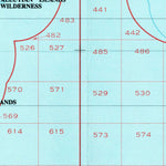 United States Geological Survey Amukta, AK (1951, 250000-Scale) digital map
