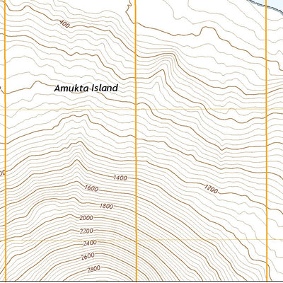 United States Geological Survey Amukta C-4 SW, AK (2021, 25000-Scale) digital map