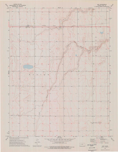 United States Geological Survey Amy, KS (1974, 24000-Scale) digital map