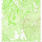 United States Geological Survey Anacacho, TX (1974, 24000-Scale) digital map
