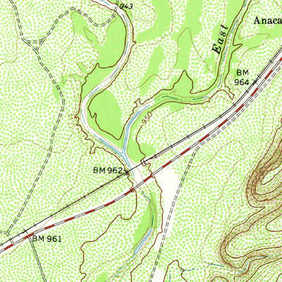 United States Geological Survey Anacacho, TX (1974, 24000-Scale) digital map
