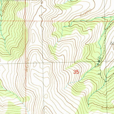 United States Geological Survey Anaconda South, MT (1989, 24000-Scale) digital map