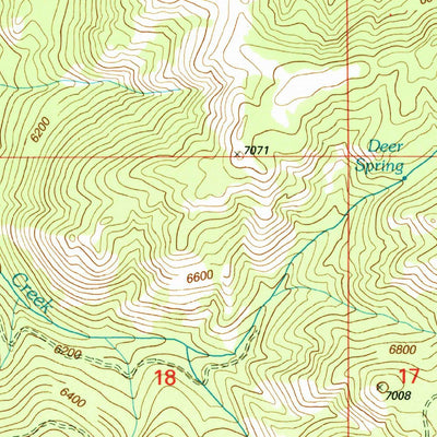 United States Geological Survey Anaconda South, MT (1996, 24000-Scale) digital map