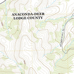 United States Geological Survey Anaconda South, MT (2020, 24000-Scale) digital map