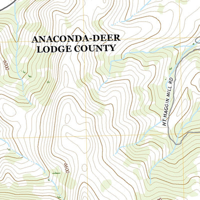 United States Geological Survey Anaconda South, MT (2020, 24000-Scale) digital map