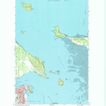 United States Geological Survey Anacortes North, WA (1973, 24000-Scale) digital map