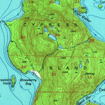 United States Geological Survey Anacortes, WA (1951, 62500-Scale) digital map