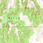 United States Geological Survey Anadarko East, OK (1968, 24000-Scale) digital map
