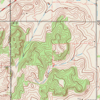 United States Geological Survey Anadarko NW, OK (1968, 24000-Scale) digital map