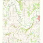 United States Geological Survey Anadarko West, OK (1979, 24000-Scale) digital map