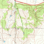 United States Geological Survey Anadarko West, OK (1979, 24000-Scale) digital map
