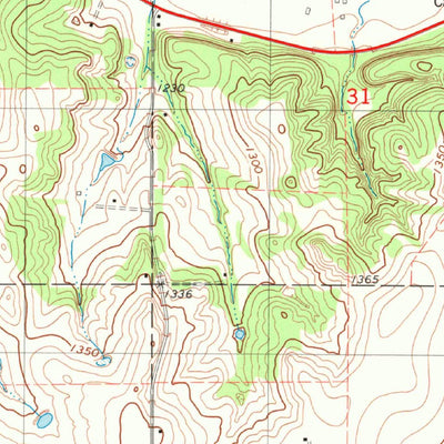 United States Geological Survey Anadarko West, OK (1979, 24000-Scale) digital map