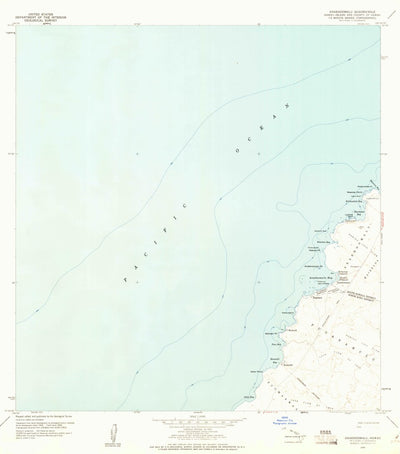 United States Geological Survey Anaehoomalu, HI (1959, 24000-Scale) digital map