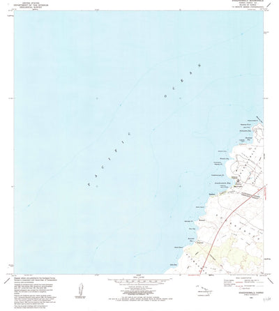 United States Geological Survey Anaehoomalu, HI (1982, 24000-Scale) digital map