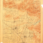 United States Geological Survey Anaheim, CA (1901, 62500-Scale) digital map