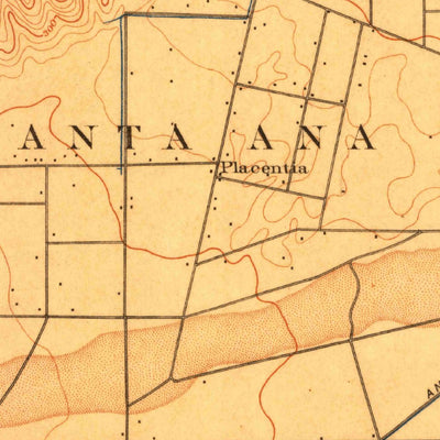 United States Geological Survey Anaheim, CA (1901, 62500-Scale) digital map