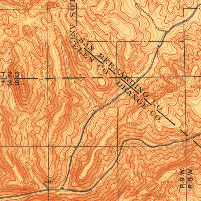 United States Geological Survey Anaheim, CA (1901, 62500-Scale) digital map