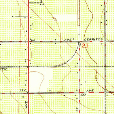 United States Geological Survey Anaheim, CA (1949, 24000-Scale) digital map