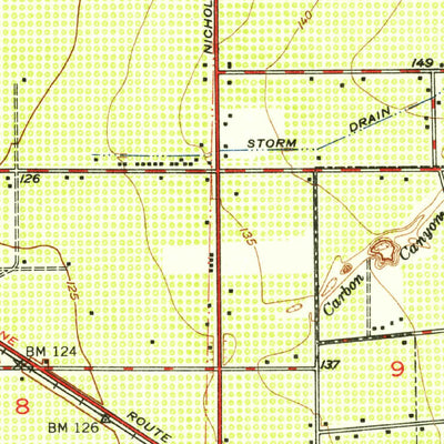 United States Geological Survey Anaheim, CA (1949, 24000-Scale) digital map