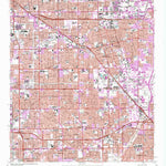 United States Geological Survey Anaheim, CA (1965, 24000-Scale) digital map