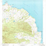 United States Geological Survey Anahola, HI (1963, 24000-Scale) digital map