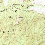 United States Geological Survey Anahola, HI (1963, 24000-Scale) digital map