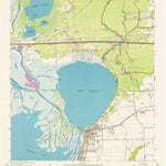 United States Geological Survey Anahuac, TX (1961, 24000-Scale) digital map
