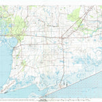 United States Geological Survey Anahuac, TX (1983, 100000-Scale) digital map